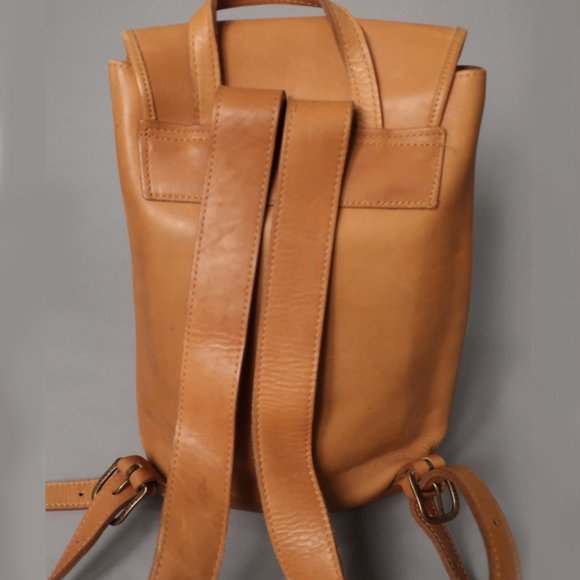 LEATHER BACKPACK  FROM ITALY main image 5
